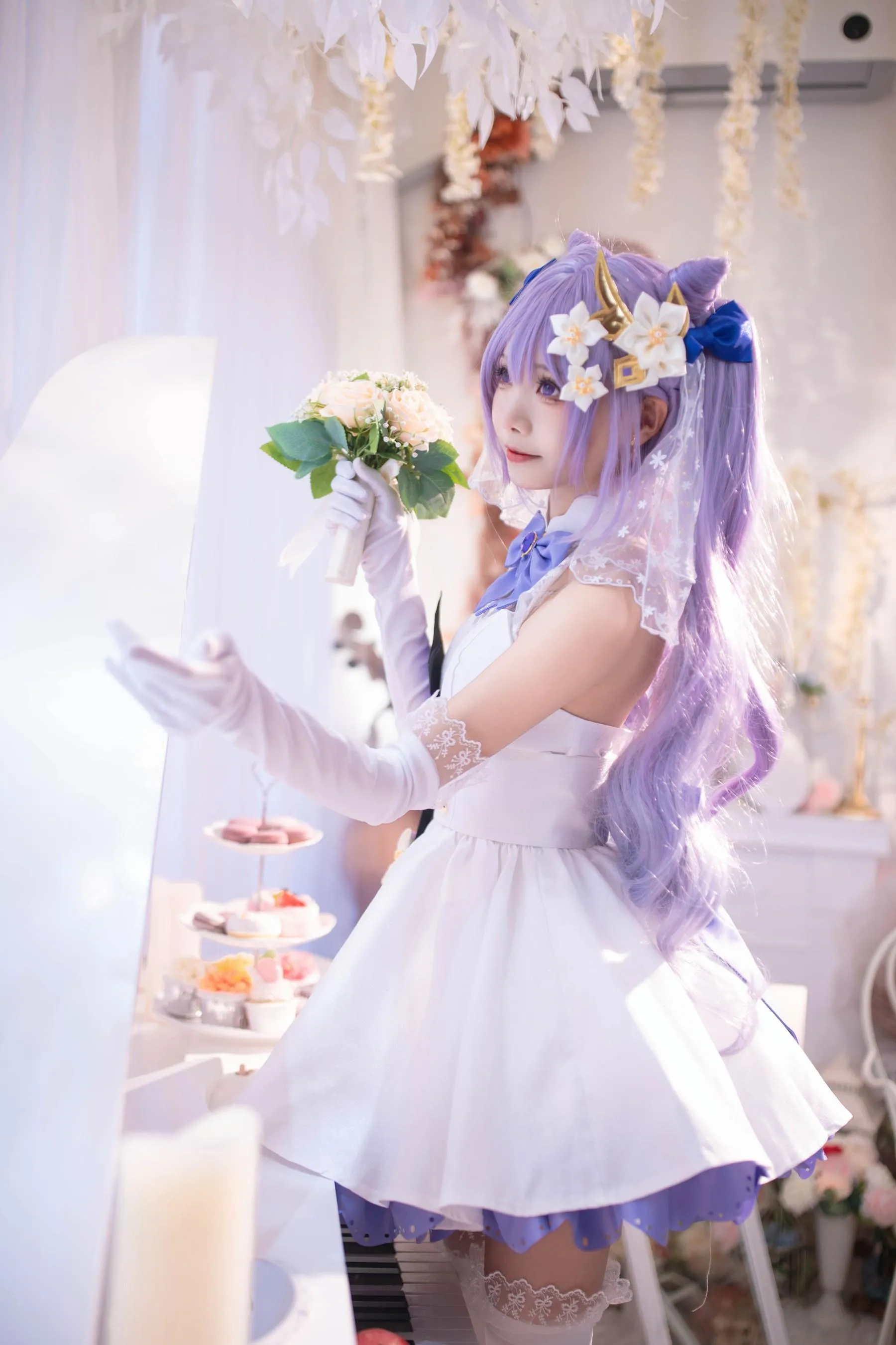 艾西aiwest – NO.02 刻晴花嫁 [40P]插图5